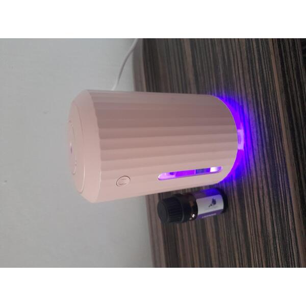 Umidificator de aer cu ultrasunete, difuzor aromaterapie 320ML, cu iluminat LED, pentru casa si birou, STH-7