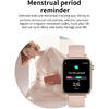 SmartWatch cu Bluetooth, Apel vocal (microfon+ difuzor), Ciclu menstrual, BPM, MMHG, SPO2, Calorii, Monitorizare somn, Vreme S412