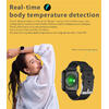SmartWatch cu Notificari, Ritm cardiac, Tensiune arteriala, Nivel oxigen din sange, Temperatura corporala, Monitorizare somn si calorii, Vreme, Moduri Sport S415