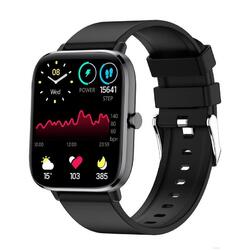 SmartWatch SMARTECH cu Apel Bluetooth, Microfon, Difuzor, Ritm cardiac, Nivel oxigen din sange, Tensiune arteriala, Notificari, Vreme, Monitorizare somn S451
