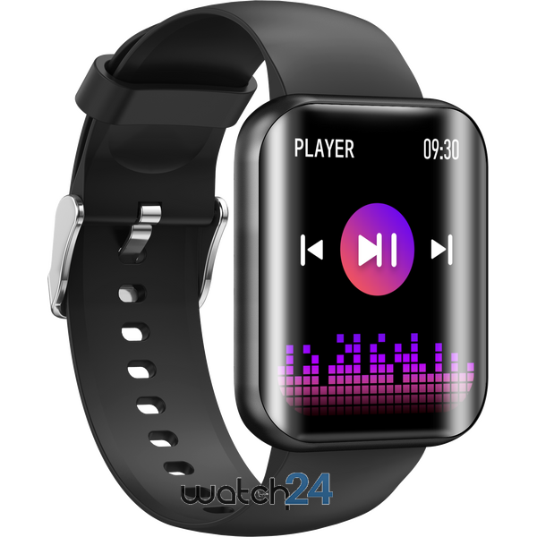 SmartWatch SMARTECH cu Apel Bluetooth, Microfon, Difuzor, Puls, Oxigen din sange, Tensiune arteriala, Monitorizare somn, Vreme, Calorii si Moduri sport TKY-96