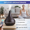 Difuzor de ulei esential, Aromaterapie, Umidificator de aer, Rezervor 500ML, Telecomanda si lumina veghe ajustabila STH-50