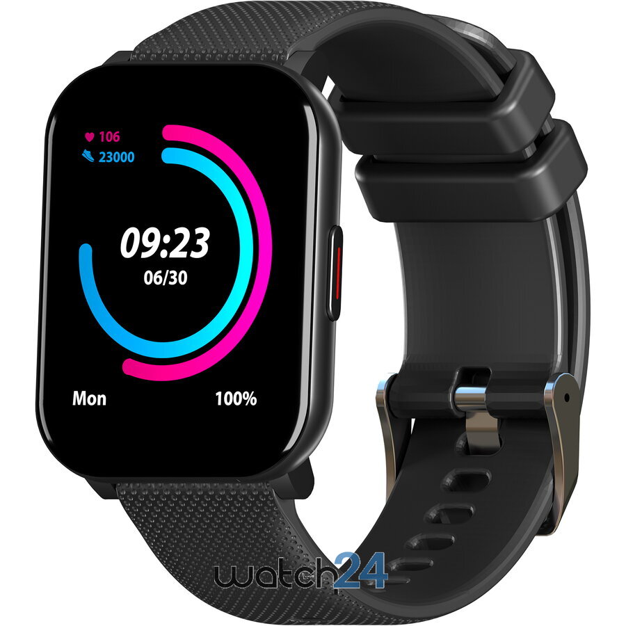Smartwatch Futurefitpulse Cu Bluetooth 5.0, 1.69 Inch, Rezistenta La Apa Ip68, Puls, Nivel Oxigen, Tensiune Arteriala, Baterie 10 Zile, Moduri Sport, Vreme, Monitorizare Somn, Negru
