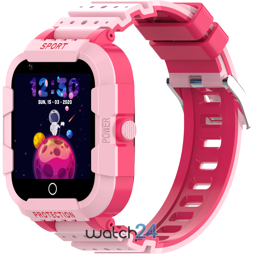 Smartwatch Pentru Copii Wonlex Cu Functie Telefon (sim), 4g - Compatibil Digi, Gps, Sos, Apel Video, Functie Spion, Calculator, Ct12 Albastru