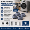 Set 4 picioruse, anti-zgomot si antiderapante, suporti amortizare vibratii masina de spalat, amortizoare uscator de rufe, frigider