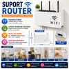 Raft Suport Router Wireless 245x140x60 mm, pentru mascare fire si echipament WI-FI, posibilitate montare pe perete