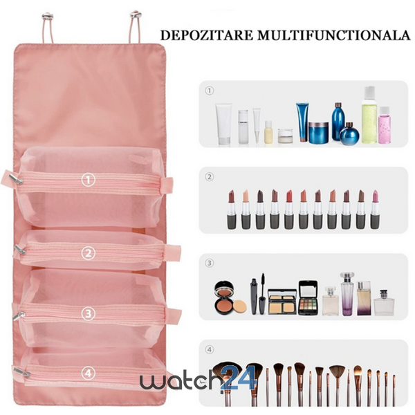 Geanta pentru voiaj, organizator pentru cosmetice si machiaj