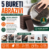Bureti Abrazivi pentru Indepartarea Grasimii Arse, Set 5 Buc