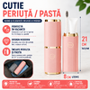Cutie protectie periuta si pasta de dinti, Roz