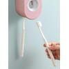 SMARTECH Dispenser, dozator pentru pasta de dinti si suport pentru 2 periute, prindere pe perete