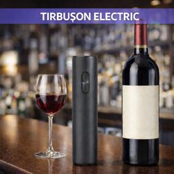 Tirbuson electric pentru sticle de vin