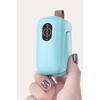 SMARTECH Mini Aparat de Sigilat Pungi, Cutter inclus, Cu baterii, Bleu