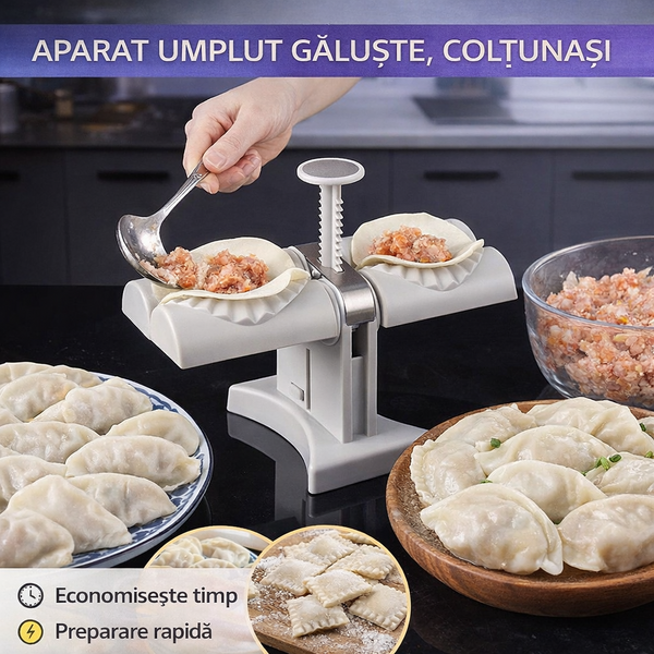 Aparat pentru umplut galuste, coltunasi, ravioli