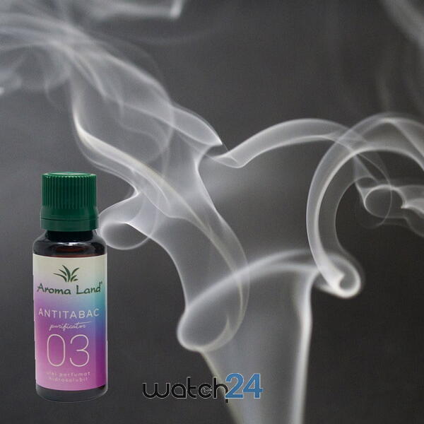 AROMALAND Ulei aromaterapie parfumat Antitabac, Aroma Land, 10 ml