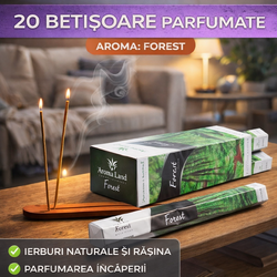 Betisoare parfumate Forest, Aroma Land, 20 buc