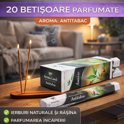 AROMALAND Betisoare parfumate Antitabac, Aroma Land, 20 buc