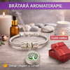 Bratara aromaterapie, tip difuzor pentru uleiuri esentiale V29