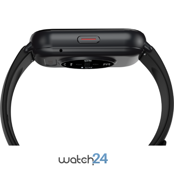 SmartWatch HiFuture FutureFitZone2 cu Apel Bluetooth, 1.96 inch IPS Display, Rezistenta la apa IP68, Ritm cardiac, Nivel Oxigen, Moduri sport, Vreme, Monitorizare somn, Negru