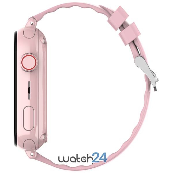 SmartWatch pentru copii Wonlex cu Functie Telefon (SIM), 4G - Compatibil DIGI, GPS, SOS, Apel Video, Functie Spion, Calculator, CT20 Roz