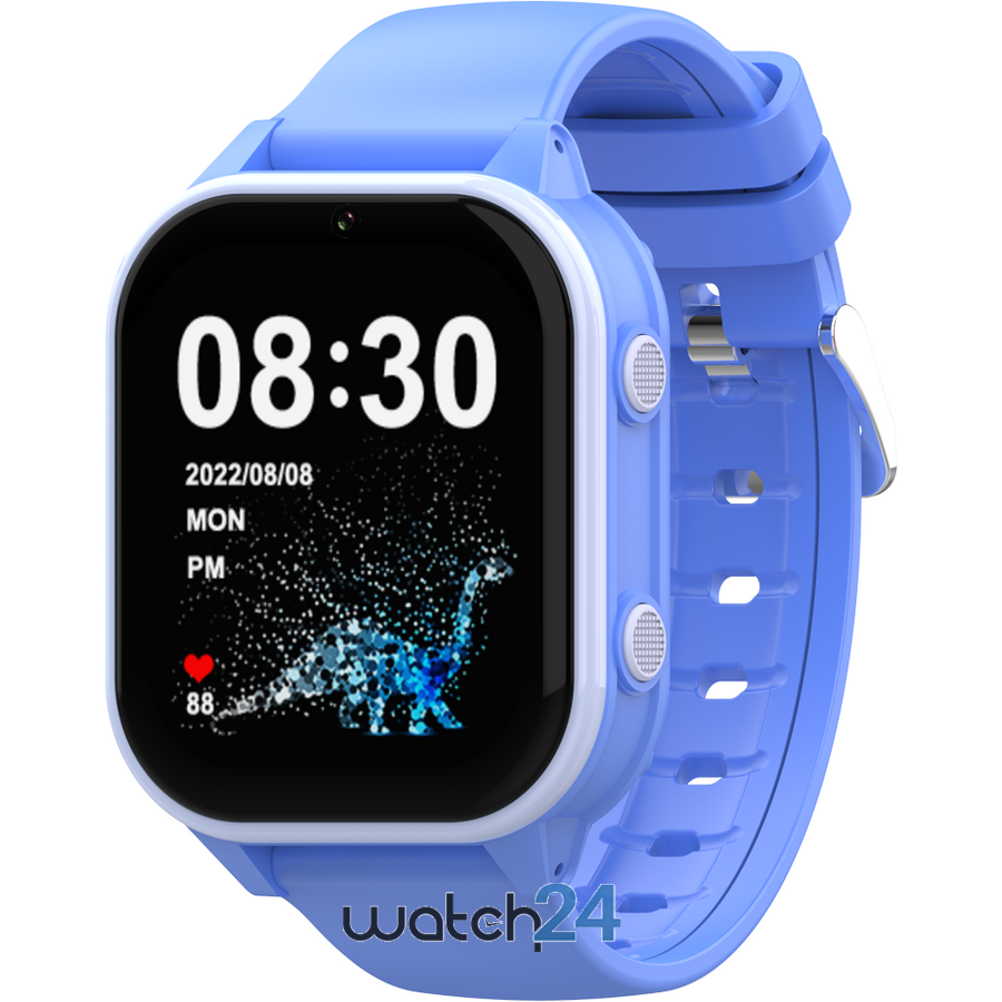 Smartwatch Pentru Copii Wonlex Cu Functie Telefon (sim), 4g - Compatibil Digi, Gps, Sos, Apel Video, Functie Spion, Calculator, Ct19 Roz