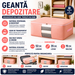 Geanta pentru depozitarea hainelor 52x35x16 cm