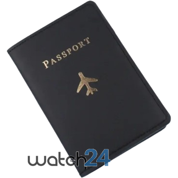 Husa pentru pasaport, Negru