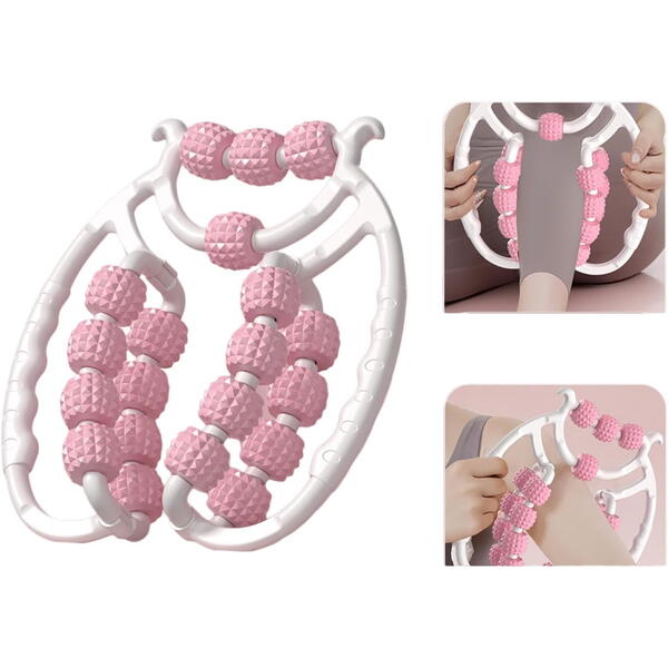 Aparat de masaj pentru picioare, maini, gat, anticelulita, rola de relaxare musculara