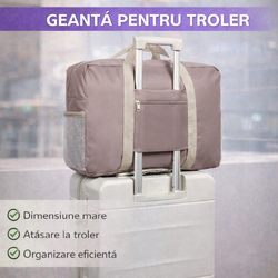 Geanta voiaj pentru troler, impermeabila