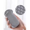 Burete Scrubber pentru corp, scrub exfoliant pentru baie, burete pentru dus, Gri