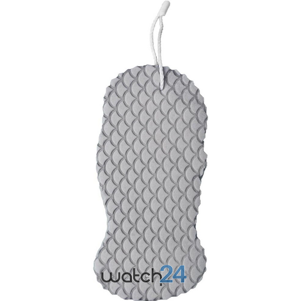 Burete Scrubber pentru corp, scrub exfoliant pentru baie, burete pentru dus, Gri