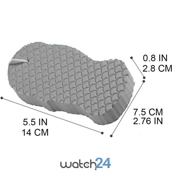 Burete Scrubber pentru corp, scrub exfoliant pentru baie, burete pentru dus, Gri