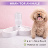 Hranitor animale 2in1 apa si hrana, 500Ml
