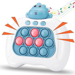 Consola Pop It Fidget, Jucarie pentru copii 3+ ani și Joc de petrecere, Bleu