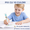 Pix cu 10 butoane pentru schimbarea culorilor, Alb