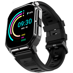 SmartWatch HiFuture Ultra3 cu senzor Glucometru, Apel Bluetooth, Numar SOS, Tensiune, Ritm cardiac, Nivel Oxigen, Nivel stres, Afisare vreme, Calculator, Calorii, Negru