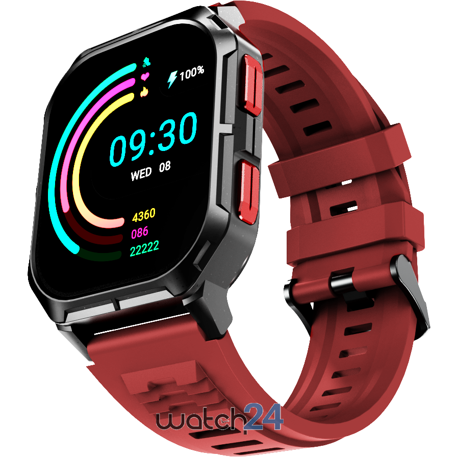 Smartwatch Hifuture Ultra3 Cu Senzor Glucometru, Apel Bluetooth, Numar Sos, Tensiune, Ritm Cardiac, Nivel Oxigen, Nivel Stres, Afisare Vreme, Calculator, Calorii, Orange