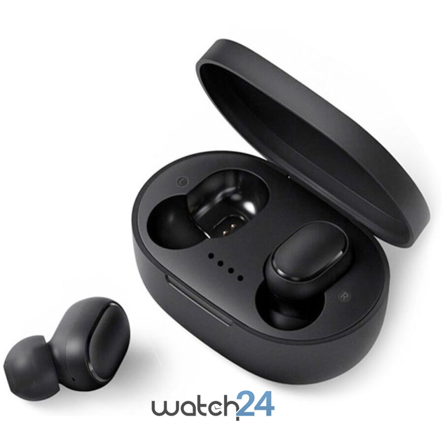 Casti Audio In-ear A6s Tws, Earbuds, Wireless, Bluetooth 5.0, Stereo Cu Functie Apelare, Control Muzica, Cutie Incarcare Inclusa, Android/ Ios, Negru