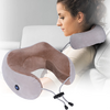 Perna de calatorie cu masaj, Electrica, In forma de U, Suport cervical, Terapie magnetica