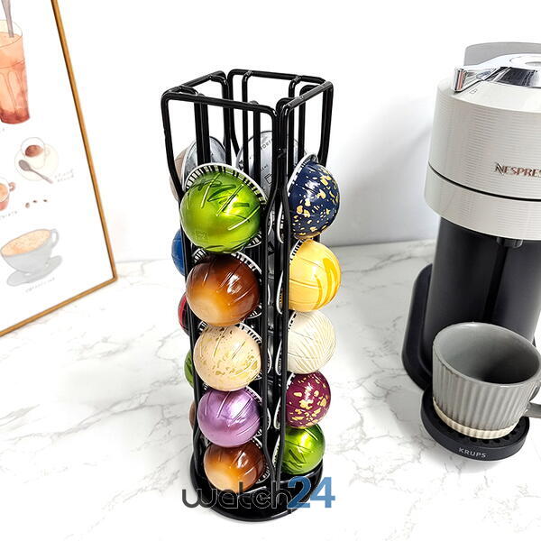 Suport Capsule Nespresso VertuoLine, Rotativ