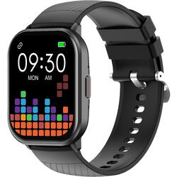 SmartWatch cu Apel Bluetooth, Calculator, Jocuri, Alarma, Monitorizare Somn, Calorii, Moduri Sport, Distanta, Pasi, Ritm Cardiac, Nivel Oxigen, Tensiune Arteriala S712