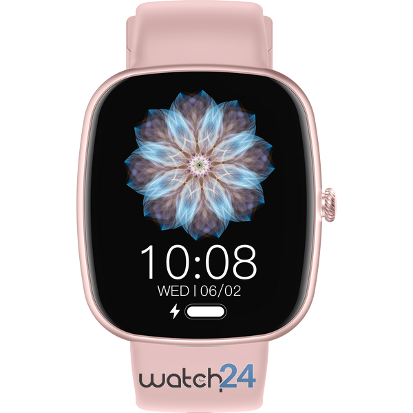 SmartWatch cu 3 Curele: Gri, Rose, Negru, Calculator, Moduri Sport, Calorii, Apel Bluetooth, Alarma, Ciclu Menstrual, Monitorzare Ritm Cardiac, Nivel Oxigen, Tensiune Arteriala S715