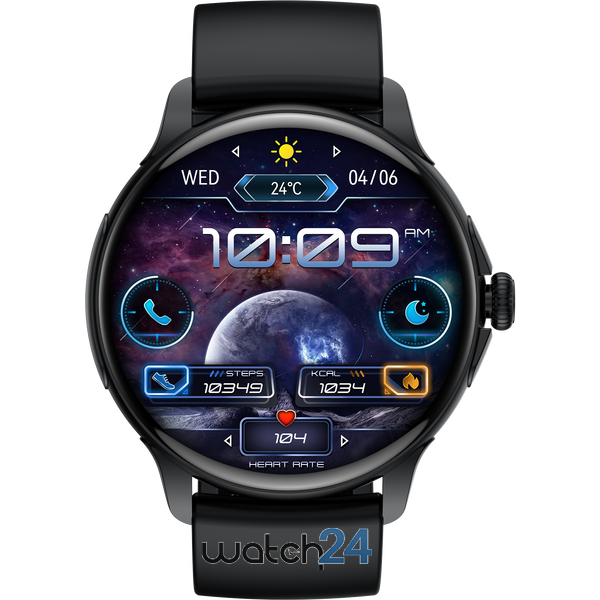 SmartWatch cu Apel Bluetooth, Meniu RO, Moduri Sport, Calorii, Distanta, Pasi, Ritm Cardiac, Nivel Oxigen, Tensiune Arteriala, Alarma, Calculator S716