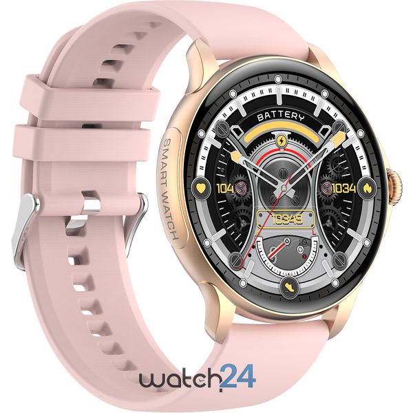 SmartWatch cu Apel Bluetooth, Meniu RO, Ciclu Menstrual, Moduri Sport, Calorii, Distanta, Pasi, Ritm Cardiac, Nivel Oxigen, Tensiune Arteriala, Alarma, Calculator S718