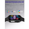 SmartWatch cu Apel Bluetooth, Glucometru, Analiza Impedantei Bioelectrice, EKG, HRV, Temperatura Corporala, Ritm Cardiac, Nivel Oxigen, Tensiune Arteriala S725