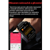 SmartWatch cu Apel Bluetooth, Glucometru, Analiza Impedantei Bioelectrice, EKG, HRV, Temperatura Corporala, Ritm Cardiac, Nivel Oxigen, Tensiune Arteriala S725