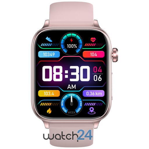 SmartWatch cu Apel Bluetooth, Glucometru, Analiza Impedantei Bioelectrice, EKG, HRV, Temperatura Corporala, Ritm Cardiac, Nivel Oxigen, Tensiune Arteriala S726