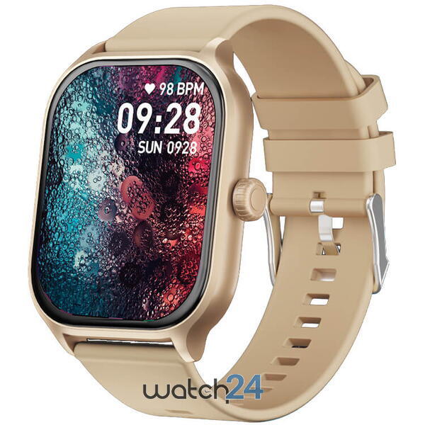 SmartWatch cu Apel Bluetooth, Ciclu menstrual, Ritm cardiac, Oxigen din sange, Tensiune arteriala, Monitorizare somn, Vreme, Calculator S728