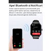 SmartWatch cu Apel Bluetooth, Ritm cardiac, Monitorizare somn, Vreme, Calculator S729