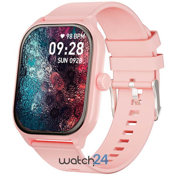 SmartWatch cu Apel Bluetooth, Ciclu menstrual, Ritm cardiac, Oxigen din sange, Tensiune arteriala, Monitorizare somn, Vreme, Calculator S730