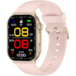 SmartWatch cu Apel Bluetooth, Primire/Apelare Apeluri, Asistent Vocal, Nivel Stres, Moduri Sport, Calorii, Distanta, Calculator, Ritm Cardiac, Nivel Oxigen, Tensiune Arteriala, Vreme S731